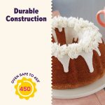 Wilton Everyday Non-Stick Bundt Cake Pan 6" Fluted Tube Baking Pan, Packaging May Vary - Image 5